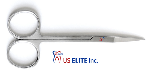 US Elite Surgical Scissors IRIS 4 1/2